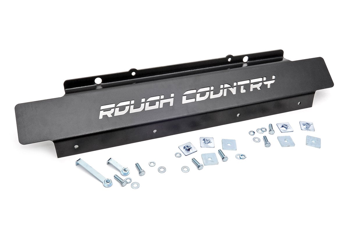 Jeep Wrangler Front Skid Plate - Rough Country - Laser Cut - '07-'10